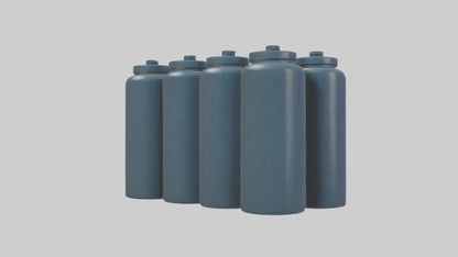 3D model Canisters model VR / AR / low-poly