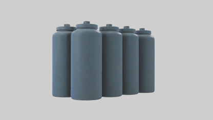 3D model Canisters model VR / AR / low-poly