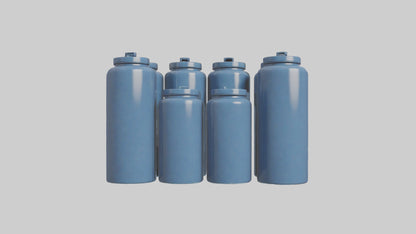 3D model Canisters model VR / AR / low-poly