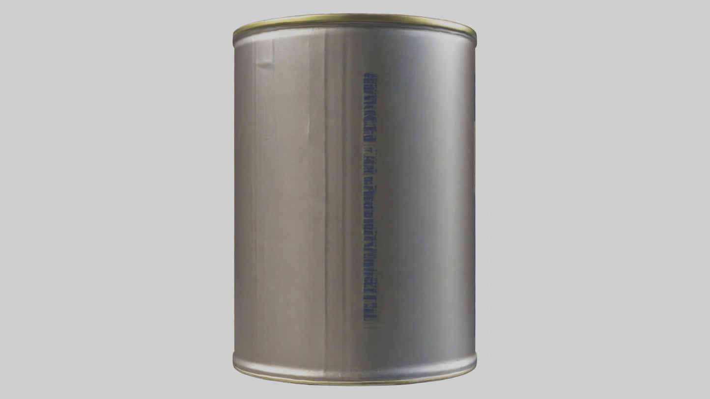 3D model Canned Beef model VR / AR / low-poly