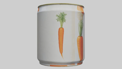 3D model Canned Carrots model VR / AR / low-poly
