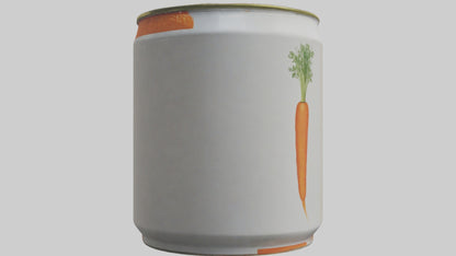 3D model Canned Carrots model VR / AR / low-poly
