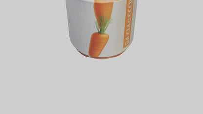 3D model Canned Carrots model VR / AR / low-poly