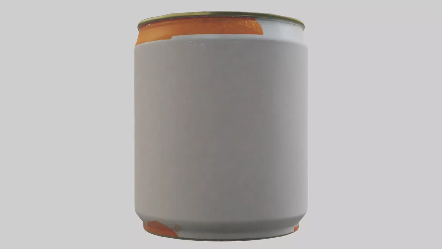 3D model Canned Carrots model VR / AR / low-poly