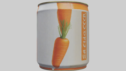 3D model Canned Carrots model VR / AR / low-poly