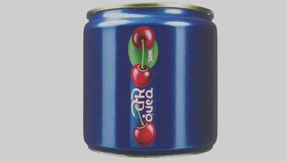 3D model Canned Cherries model VR / AR / low-poly