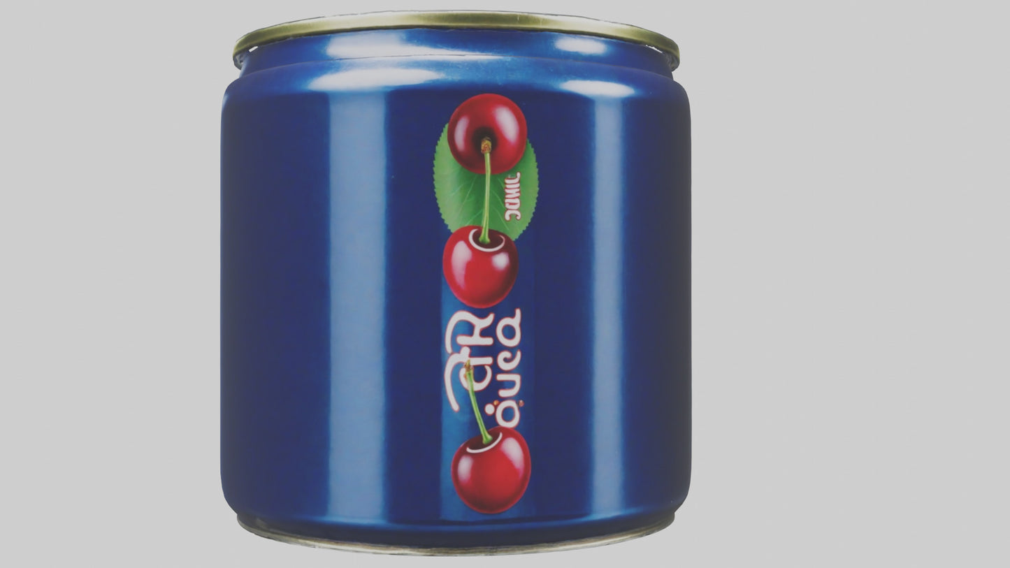 3D model Canned Cherries model VR / AR / low-poly