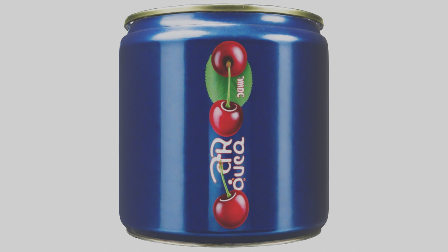 3D model Canned Cherries model VR / AR / low-poly