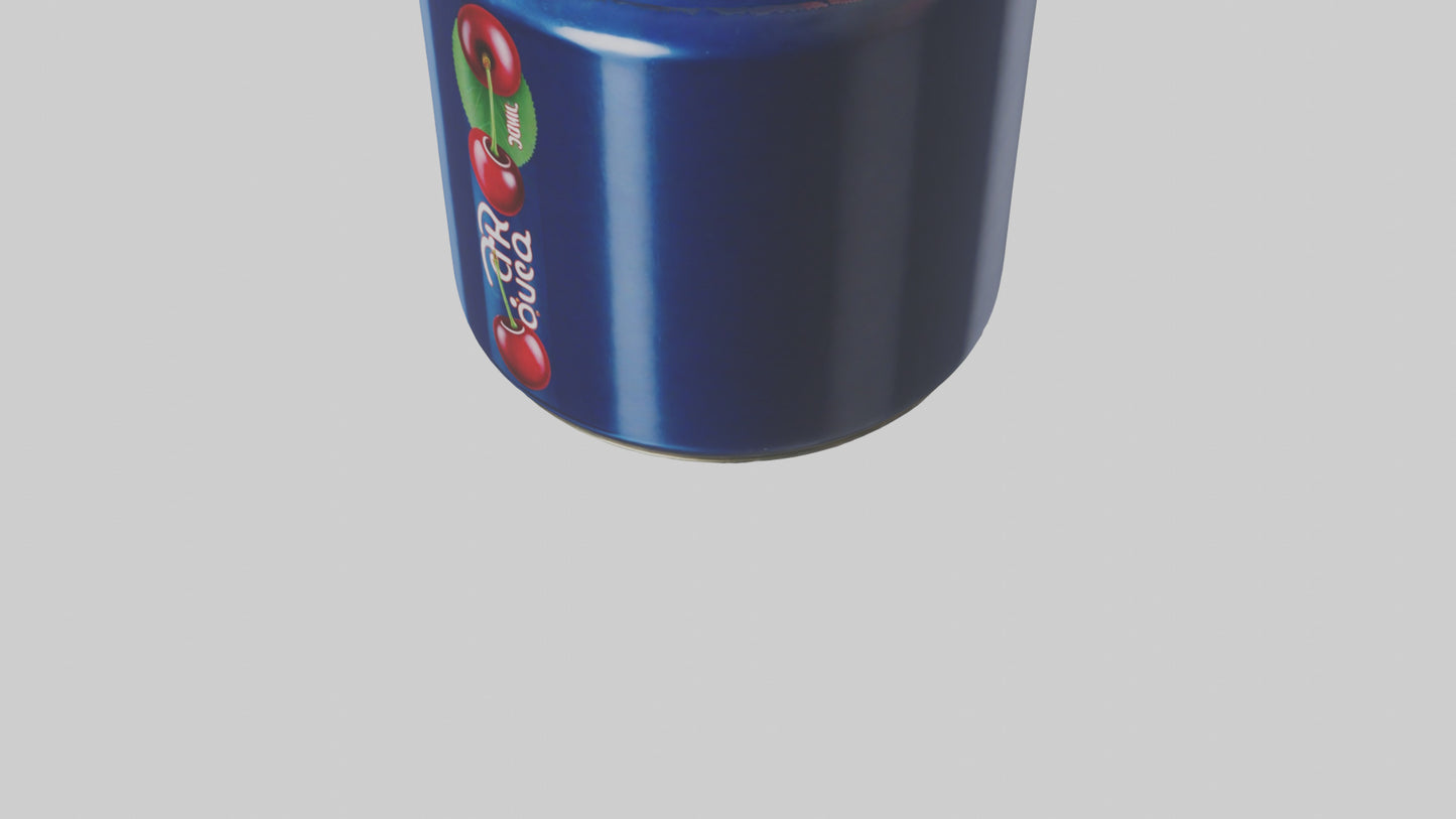 3D model Canned Cherries model VR / AR / low-poly