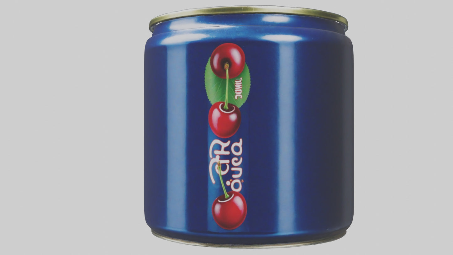 3D model Canned Cherries model VR / AR / low-poly
