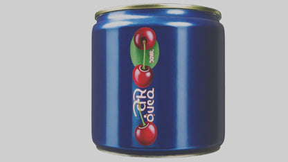 3D model Canned Cherries model VR / AR / low-poly