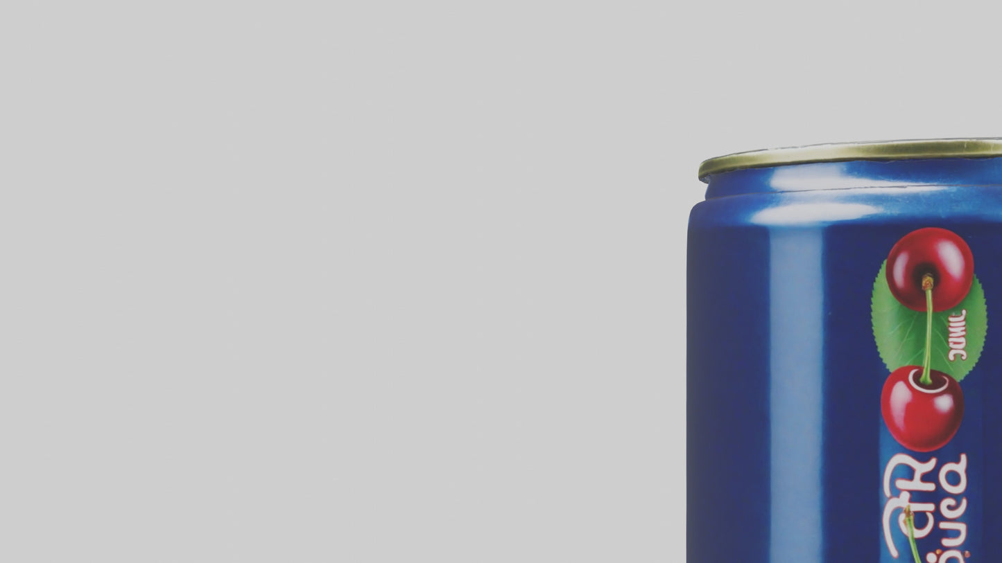 3D model Canned Cherries model VR / AR / low-poly