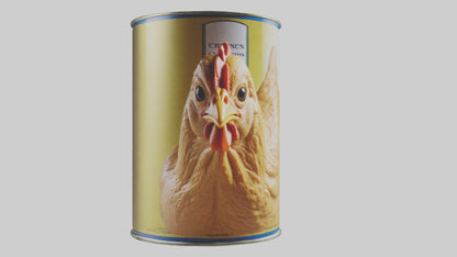 3D model Canned Chicken model VR / AR / low-poly