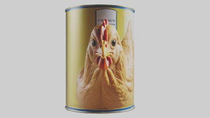 3D model Canned Chicken model VR / AR / low-poly