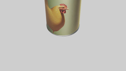 3D model Canned Chicken model VR / AR / low-poly