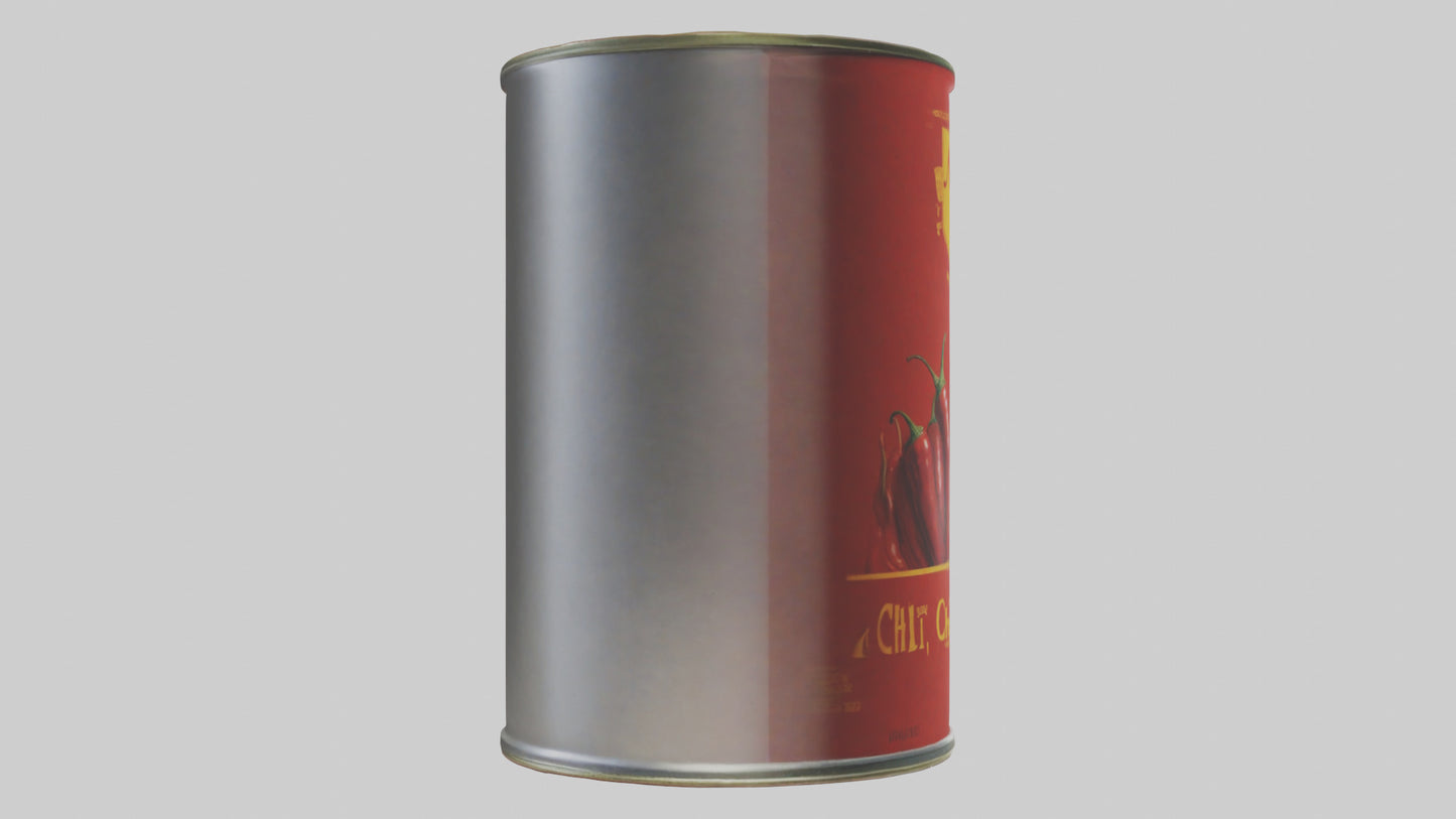 Canned Chili model VR / AR / low-poly