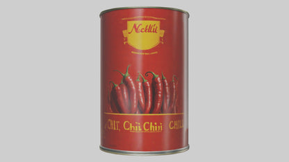 Canned Chili model VR / AR / low-poly