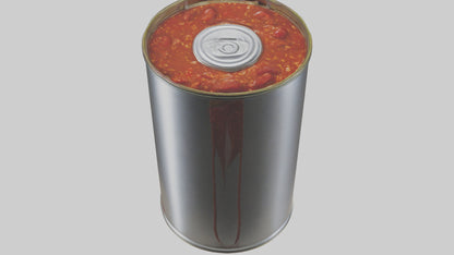 Canned Chili model VR / AR / low-poly
