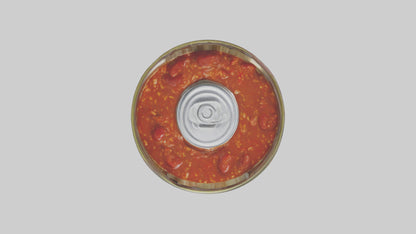 Canned Chili model VR / AR / low-poly