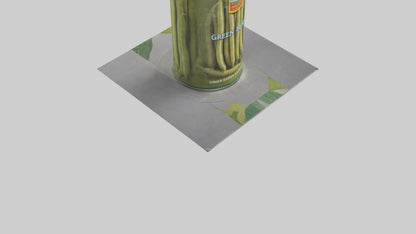 Canned Green Beans model VR / AR / low-poly