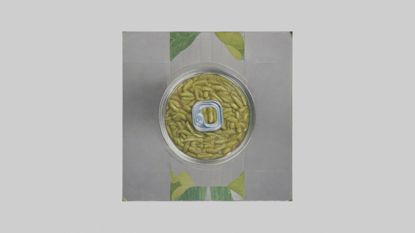 Canned Green Beans model VR / AR / low-poly