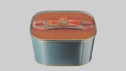 Canned Lobster model VR / AR / low-poly