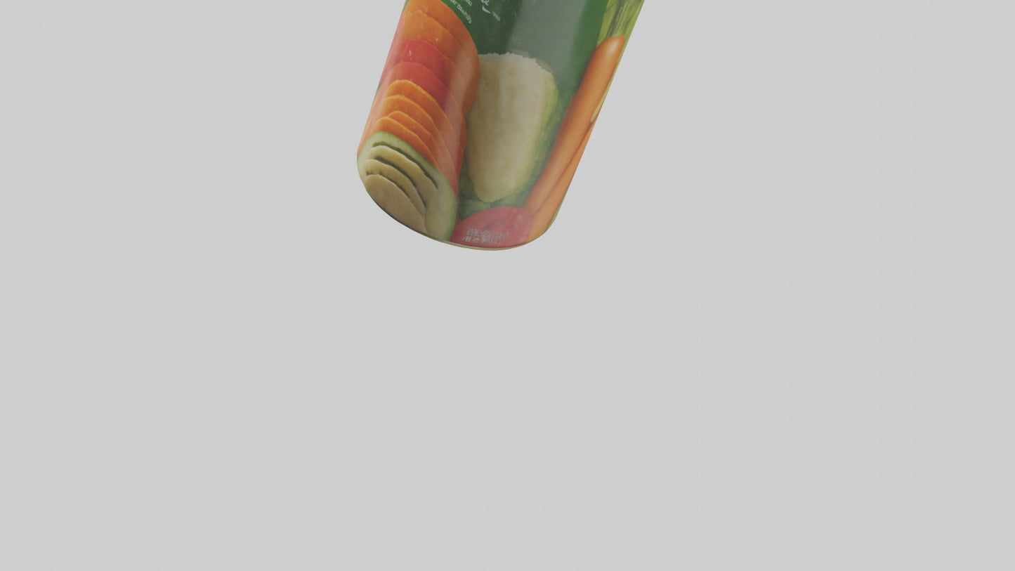 3D model Canned Mixed Vegetables model VR / AR / low-poly