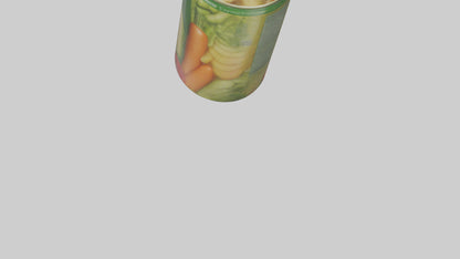 3D model Canned Mixed Vegetables model VR / AR / low-poly
