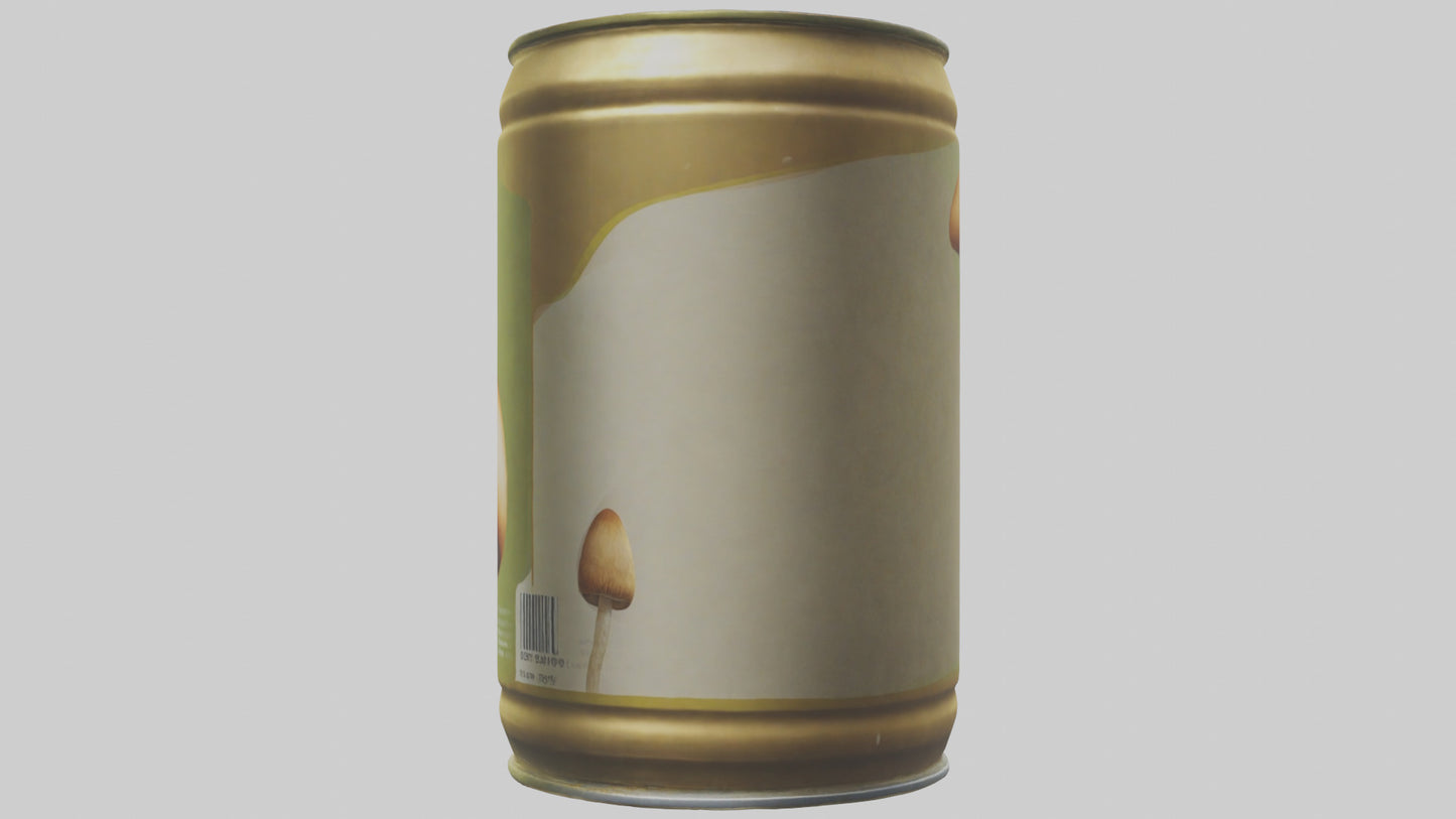 3D model Canned Mushrooms model VR / AR / low-poly