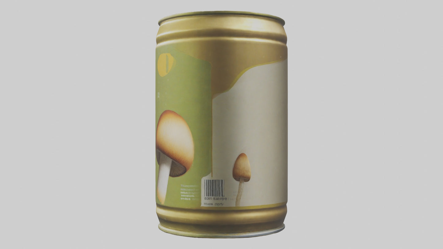 3D model Canned Mushrooms model VR / AR / low-poly