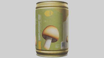 3D model Canned Mushrooms model VR / AR / low-poly