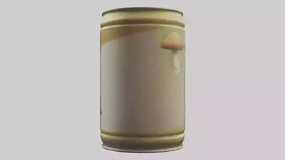 3D model Canned Mushrooms model VR / AR / low-poly