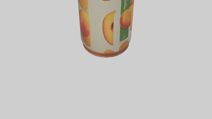 3D model Canned Peaches model VR / AR / low-poly