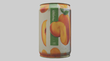 3D model Canned Peaches model VR / AR / low-poly