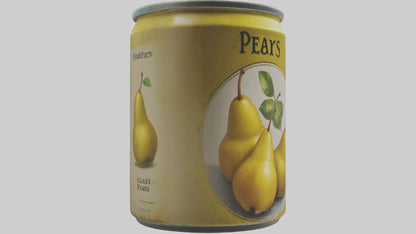 3D model Canned Pears model VR / AR / low-poly