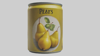 3D model Canned Pears model VR / AR / low-poly