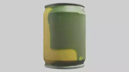 3D model Canned Pineapple model VR / AR / low-poly