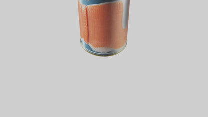 3D model Canned Salmon model VR / AR / low-poly