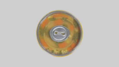 3D model Canned Soup model VR / AR / low-poly