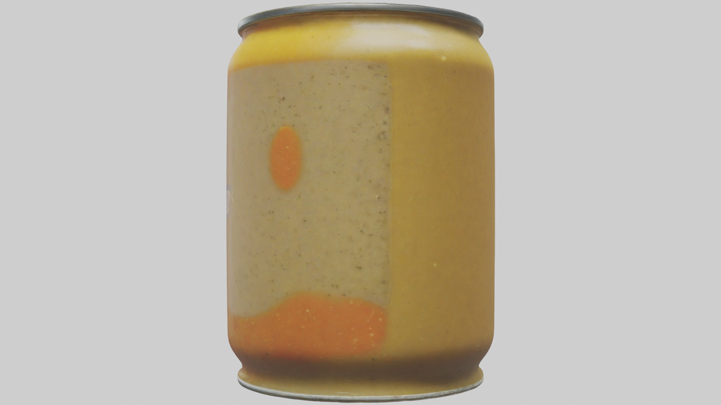 3D model Canned Soup model VR / AR / low-poly