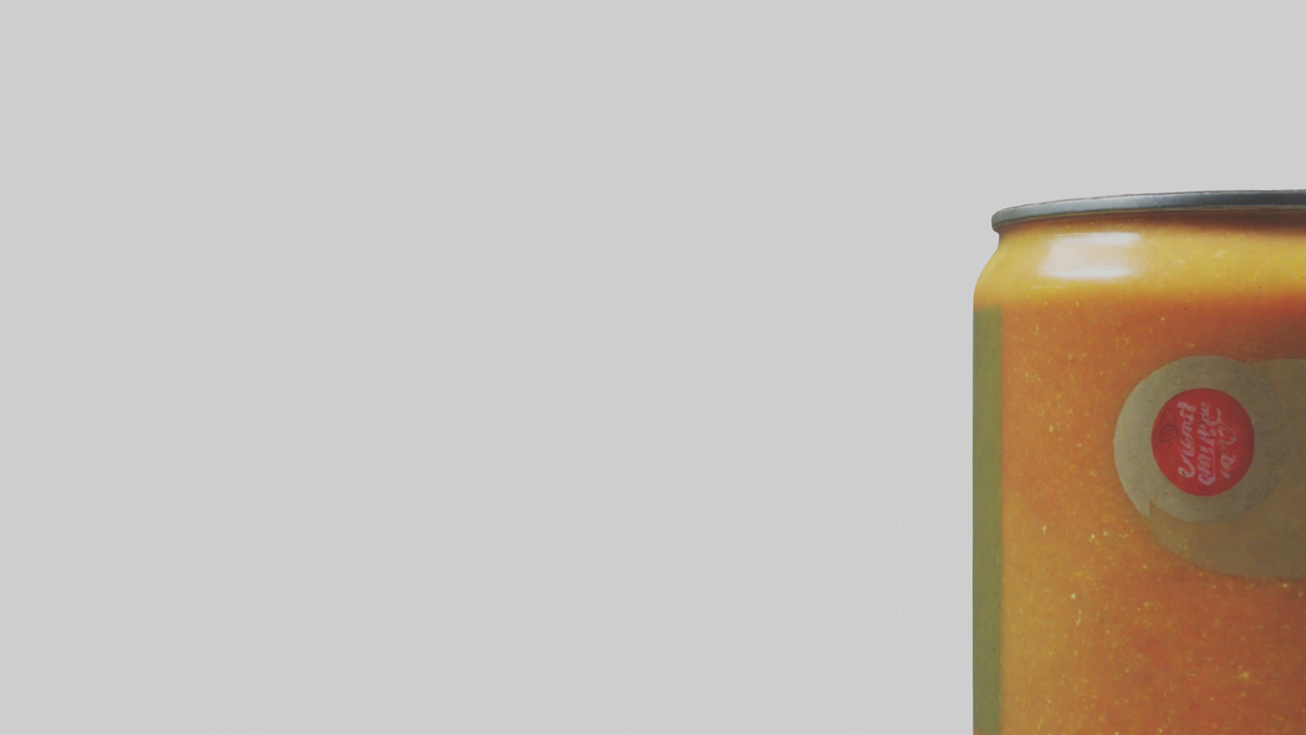 3D model Canned Soup model VR / AR / low-poly