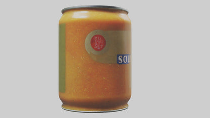 3D model Canned Soup model VR / AR / low-poly