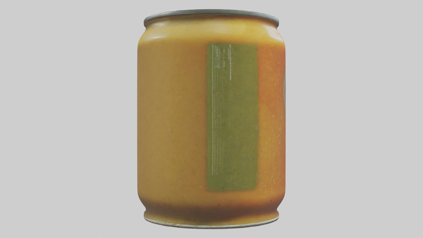 3D model Canned Soup model VR / AR / low-poly