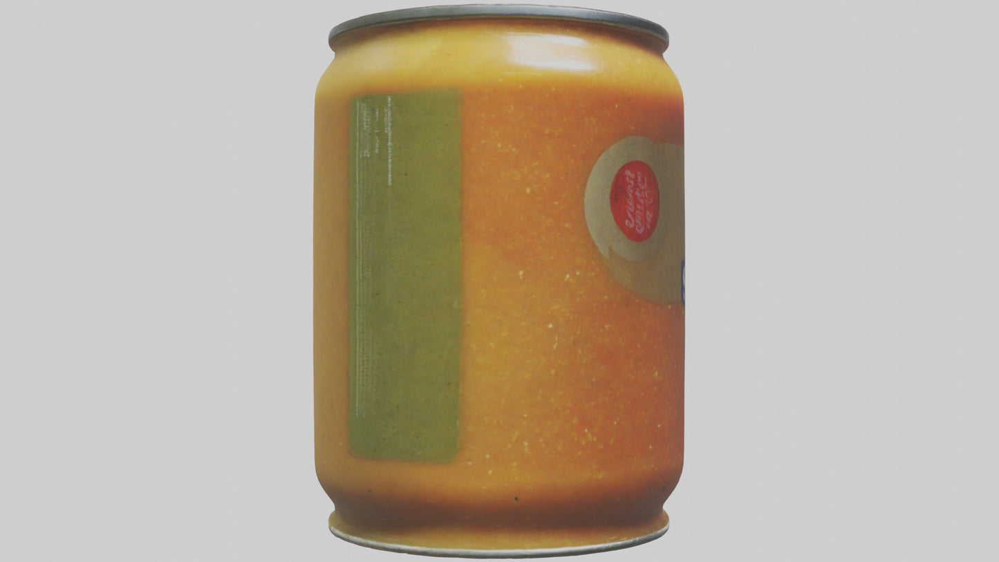3D model Canned Soup model VR / AR / low-poly