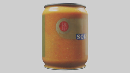 3D model Canned Soup model VR / AR / low-poly