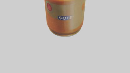 3D model Canned Soup model VR / AR / low-poly