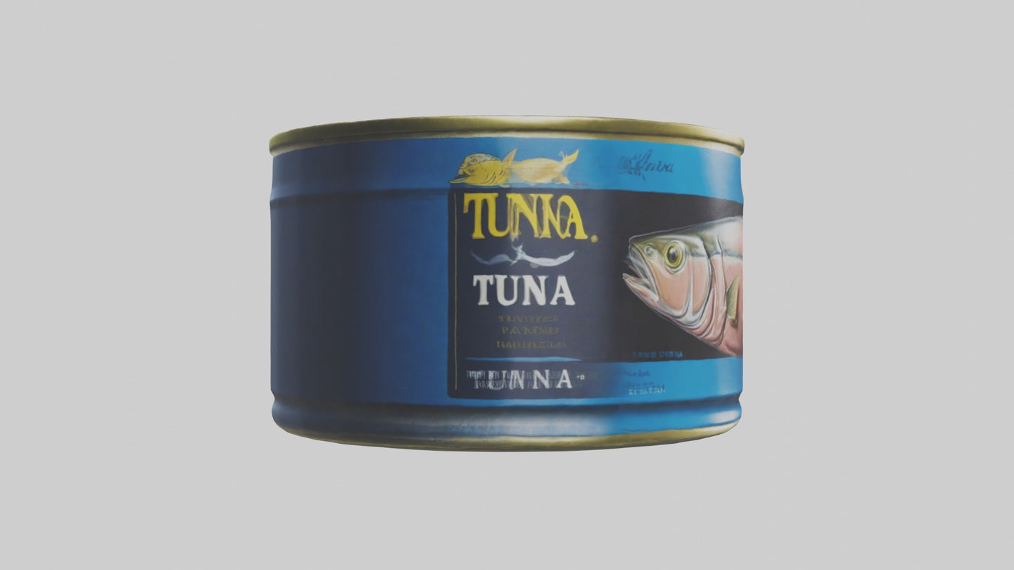 Canned Stew model VR / AR / low-poly