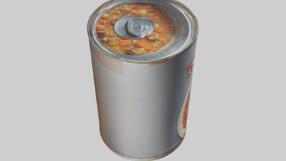 Canned Stew model VR / AR / low-poly