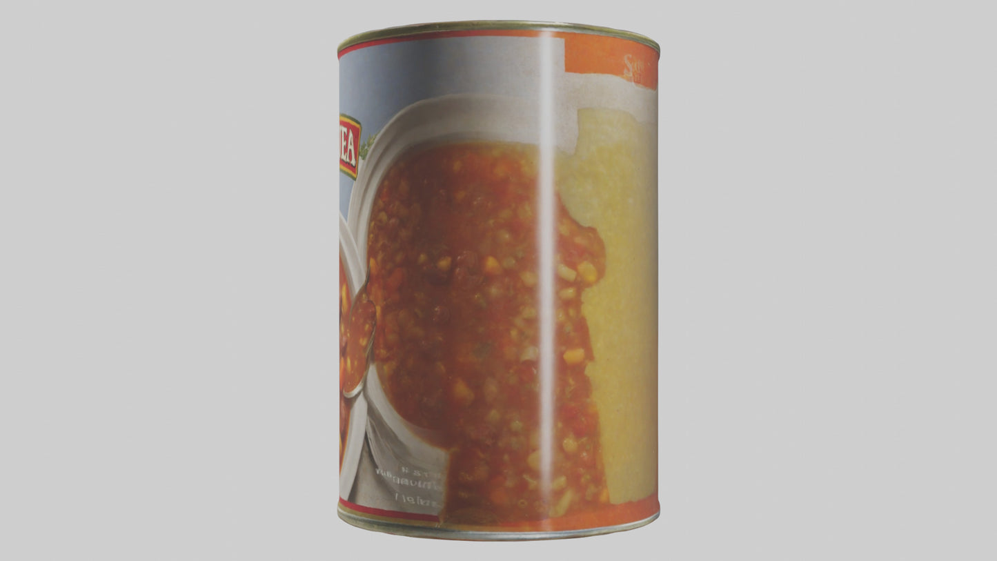 Canned Stew model VR / AR / low-poly