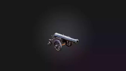 Cannon 3D model